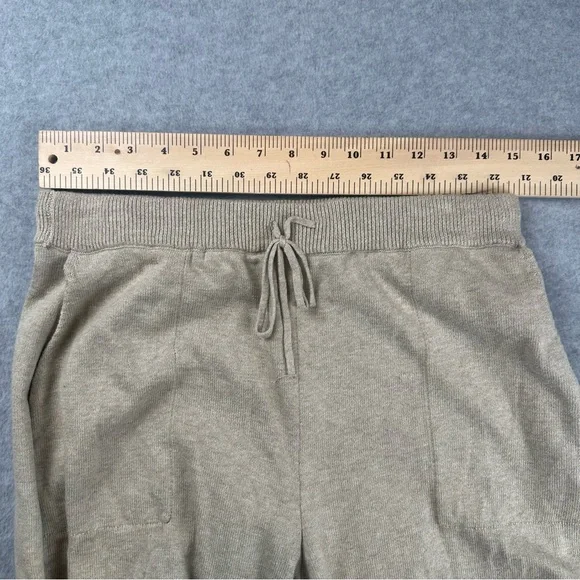 Free People Beach Freya Barrel Knit Pants Size Medium High Waist Slouchy Lounge - Picture 13 of 16
